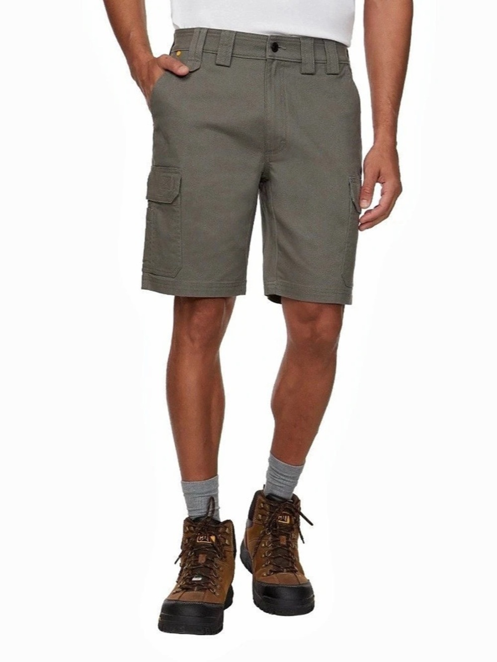 Caterpillar CAT Men’s Gray Utility Cargo Shorts Size 38
